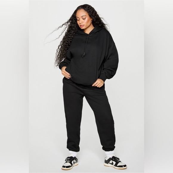 Fabletics Yitty Cozy Fleece Slouchy Hoodie Sz 2x - Picture 5 of 12